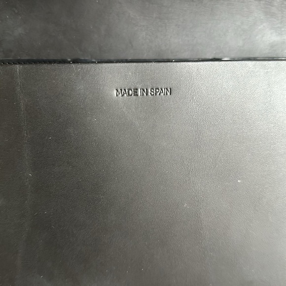 Janessa Leone Joan suede full grain leather Black crossbody bag w/Marant dustbag - Picture 12 of 16